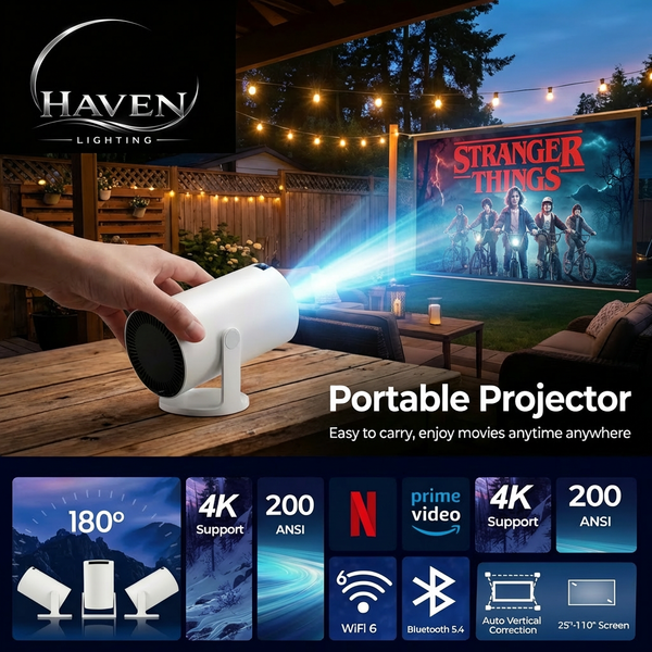HY Pro K Home Projector